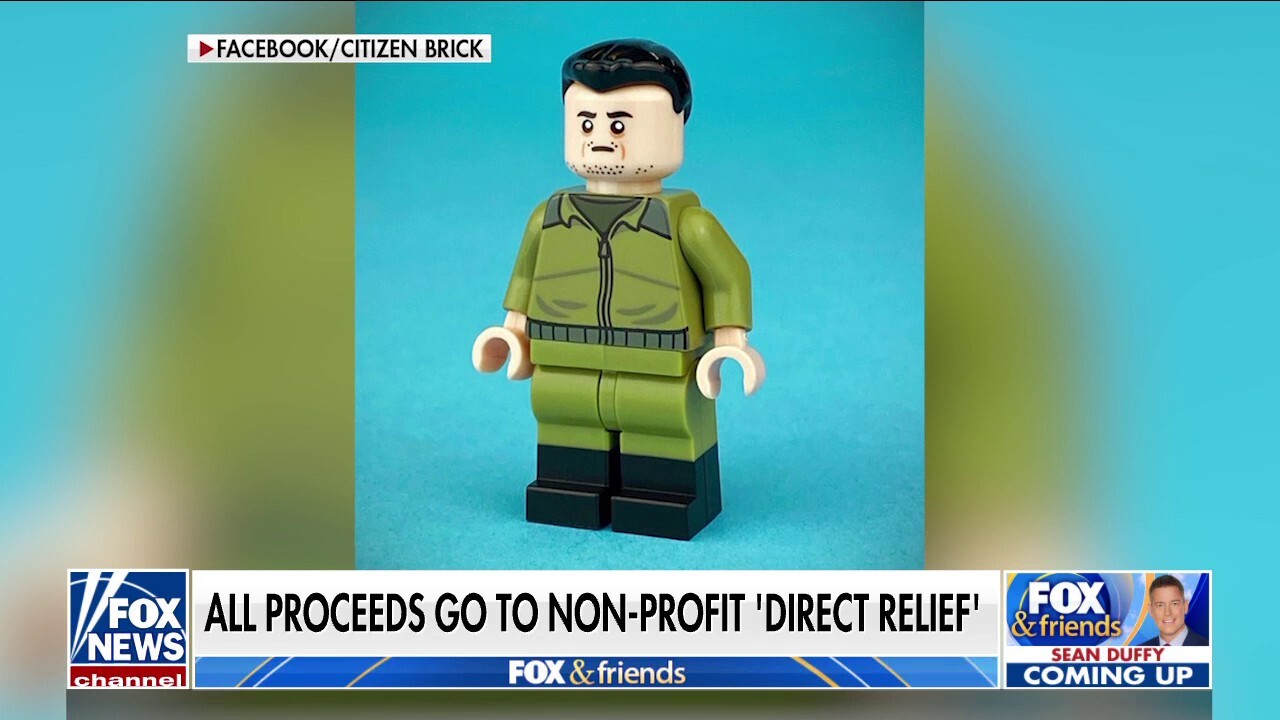 Joe Trupia, owner of Citizen Brick, says all proceeds go to the non-profit Direct Relief.