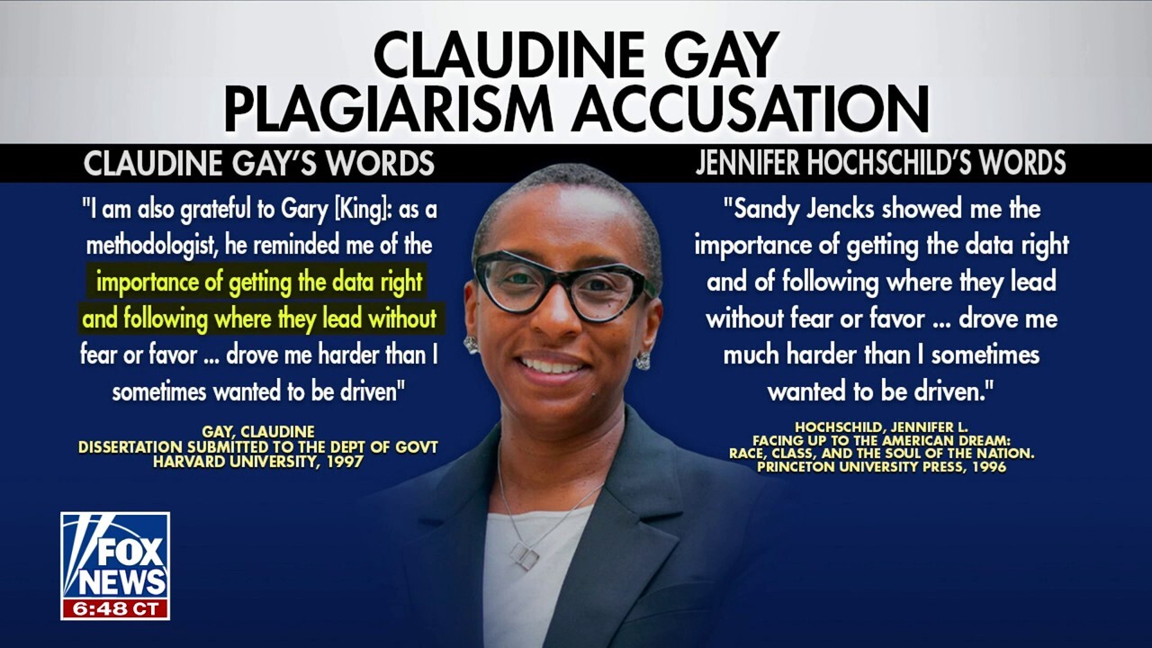 Manhattan Institute senior fellow Chris Rufo discusses more than a dozen plagiarism allegations against Harvard President Claudine Gay on 'The Ingraham Angle.'