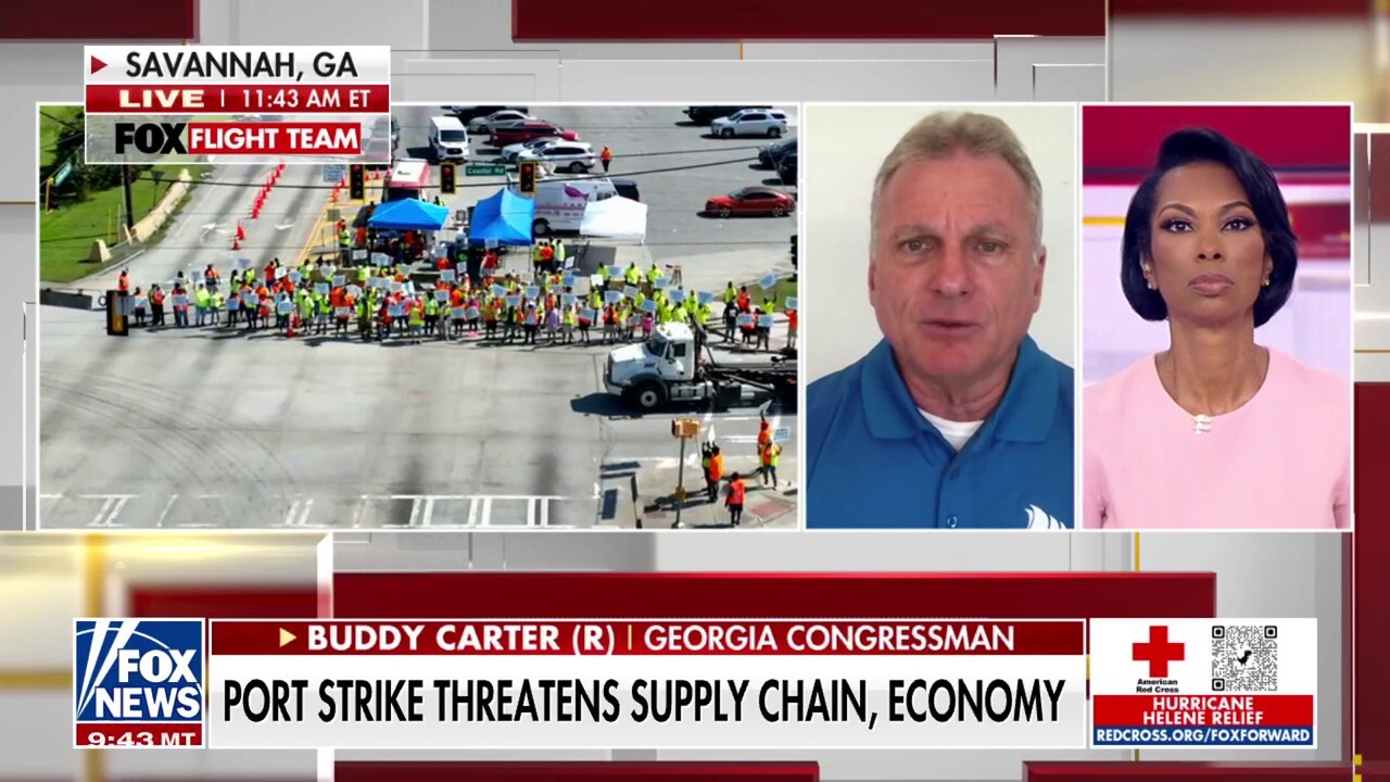 Rep. Buddy Carter: Port strike is the worst thing that could happen right now