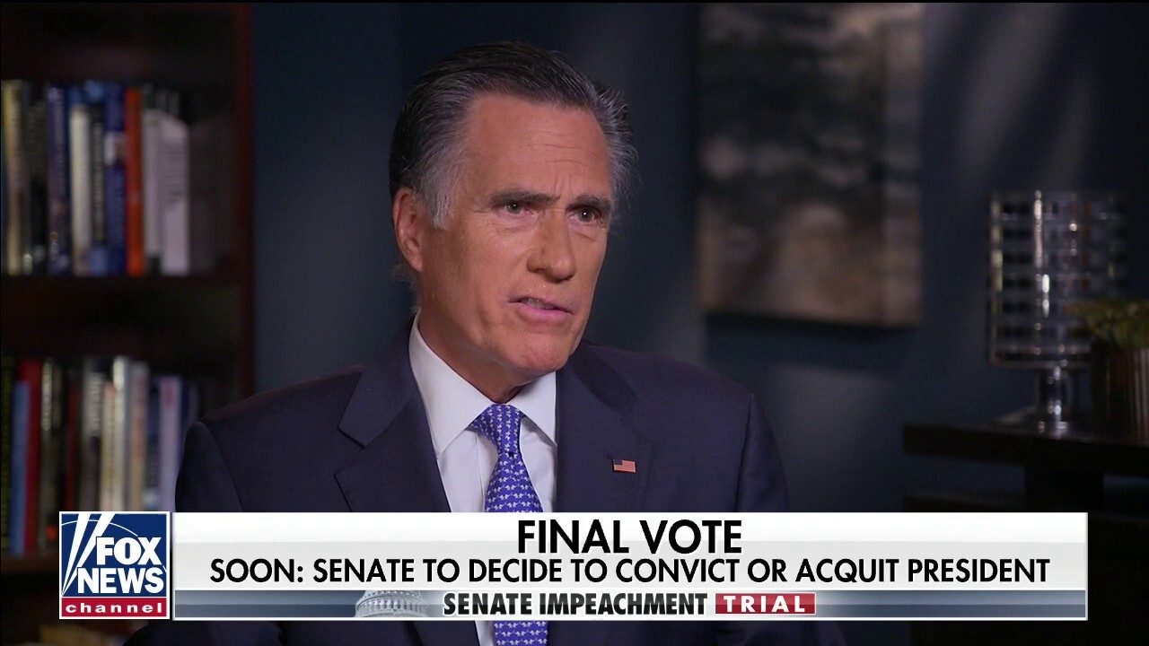 Chris Wallace: Romney went through 'real torment' in weighing impeachment trial vote