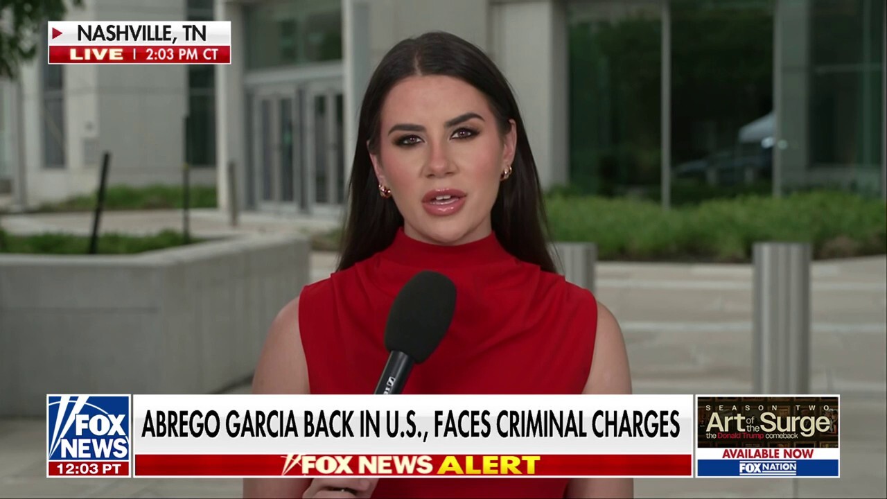 Abrego Garcia back on US soil to face human smuggling charges