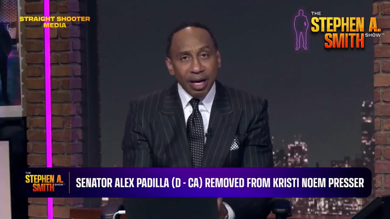 ESPN star criticizes Padilla for being 'out of control' in crashing press event
