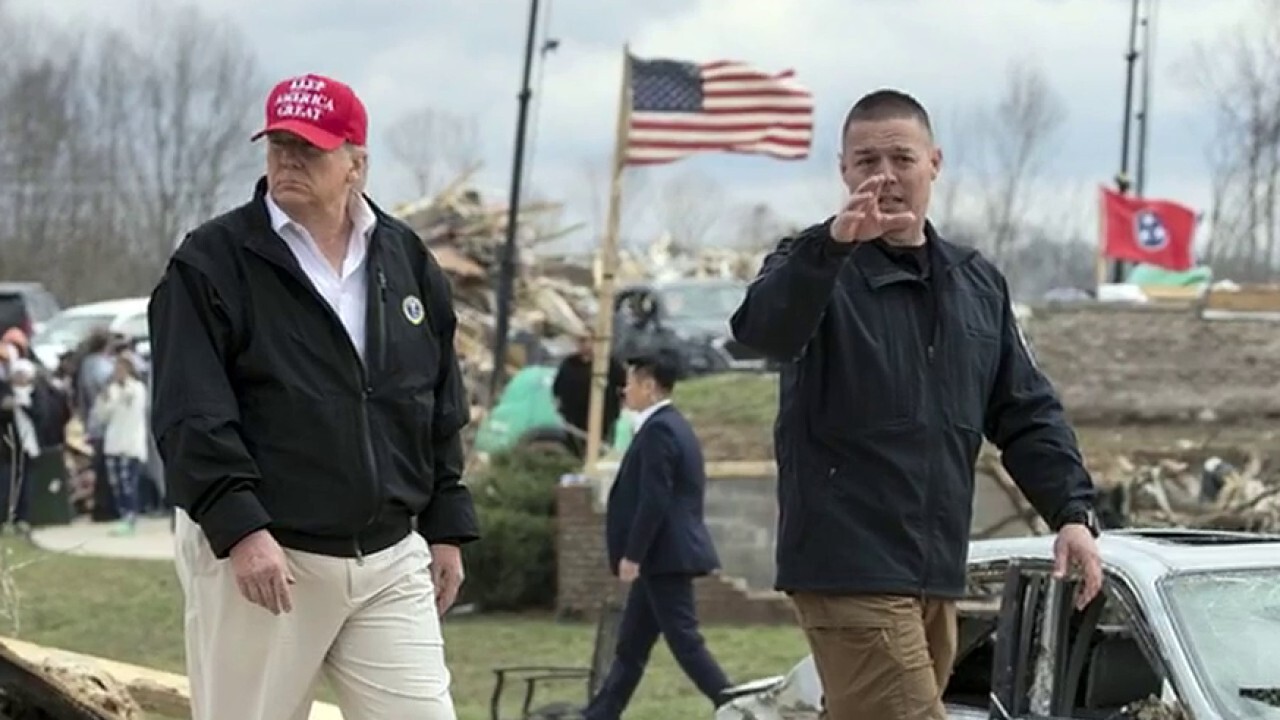 President Trump shares message of support for survivors of deadly Tennessee tornadoes