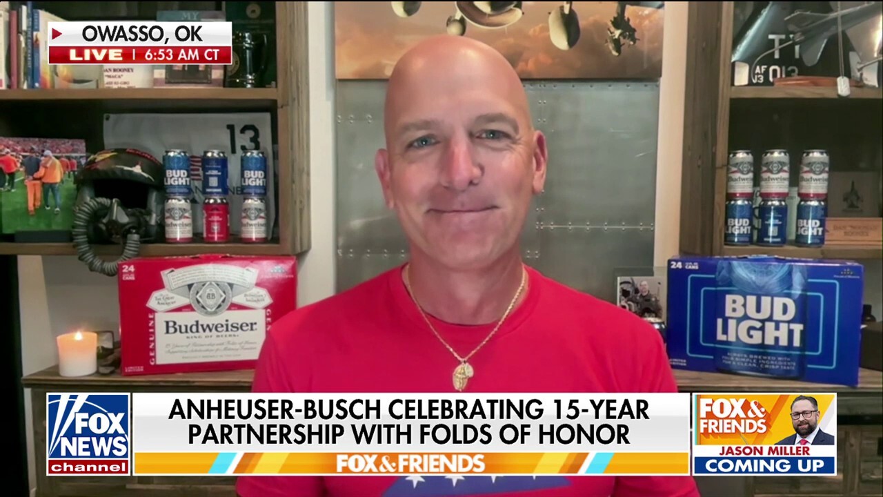 Folds of Honor, Anheuser-Busch celebrate 15-year partnership with special patriotic cans