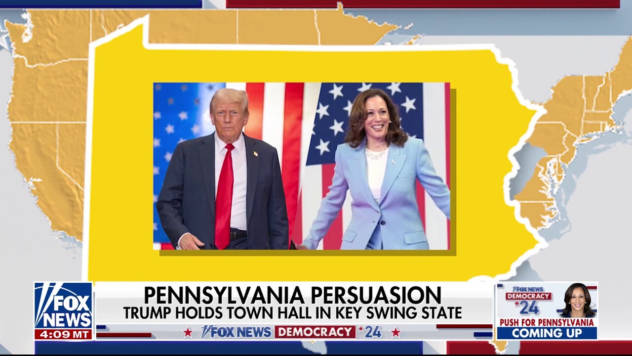  Trump in Pennsylvania for Fox News town hall