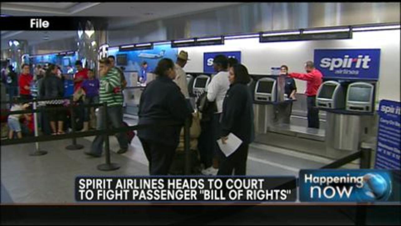 Spirit Airlines Heads To Court To Fight Passenger Bill Of Rights Latest News Videos Fox News