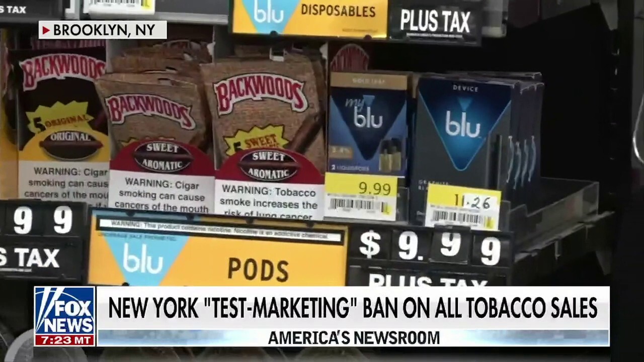 New York Gov. Kathy Hochul 'test-marketing' a ban on all tobacco sales