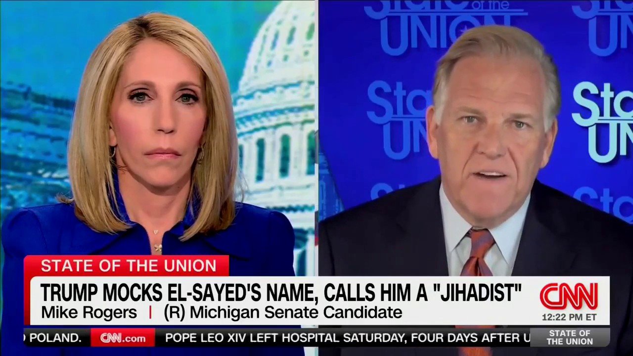 Mike Rogers spars with CNN over Abdul El-Sayed press coverage