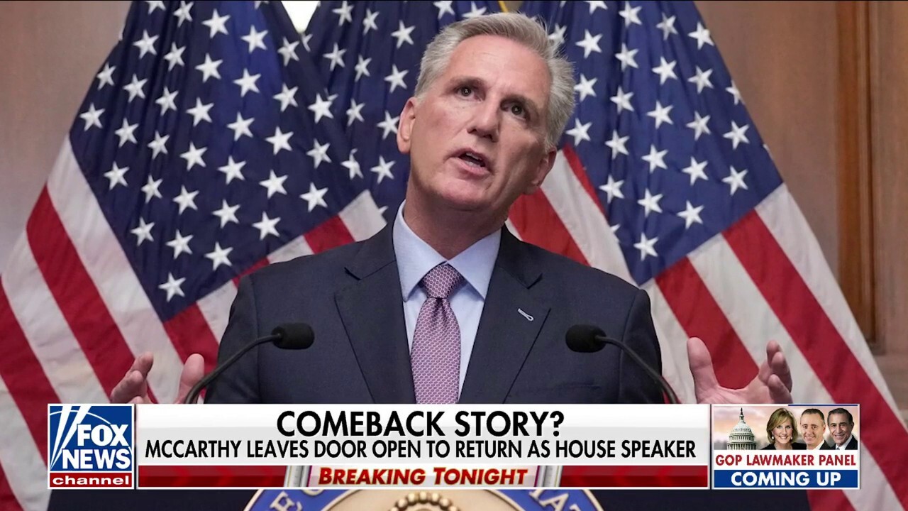 Republicans meet for the first time since ousting Kevin McCarthy
