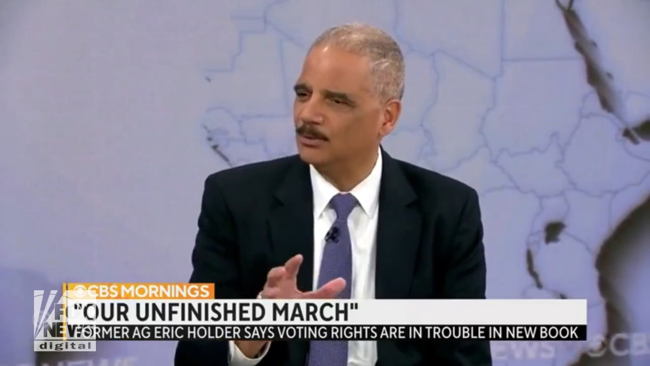 Eric Holder says Republicans 'need to cheat' to win in discussion on gerrymandering