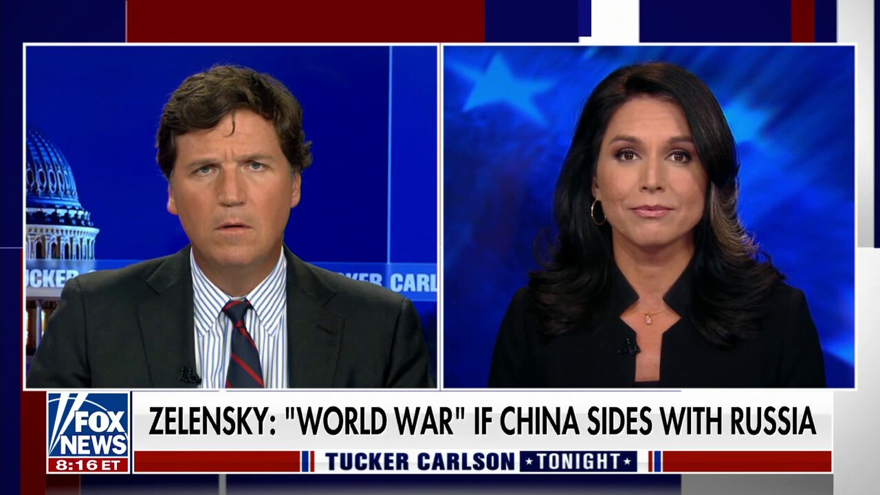 Tulsi Gabbard rips Biden, McConnell on Ukraine: Warmongers in both parties 'selling a lie' to Americans