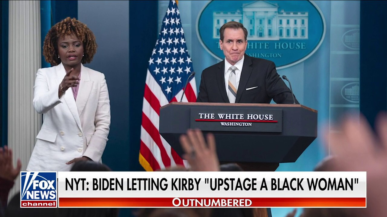 NY Times claims John Kirby is 'upstaging' Black female colleague Karine Jean-Pierre