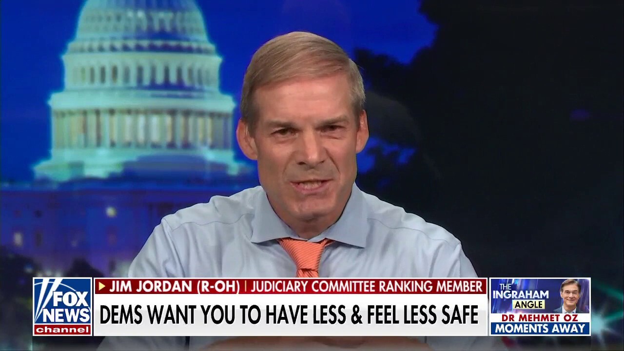 Rep Jim Jordan: Dems are coming directly after the 2nd Amendment liberties in an unconstitutional way