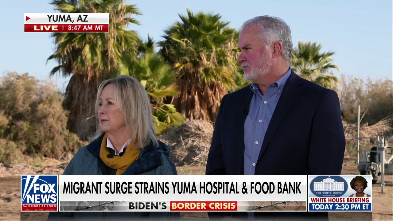 Migrant surge strains Arizona food banks, shelters