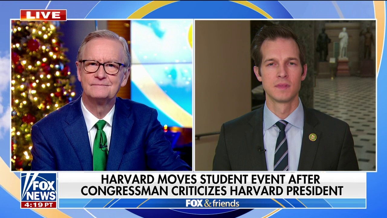 Massachusetts Democrat calls out Harvard's 'hypocrisy' on free speech