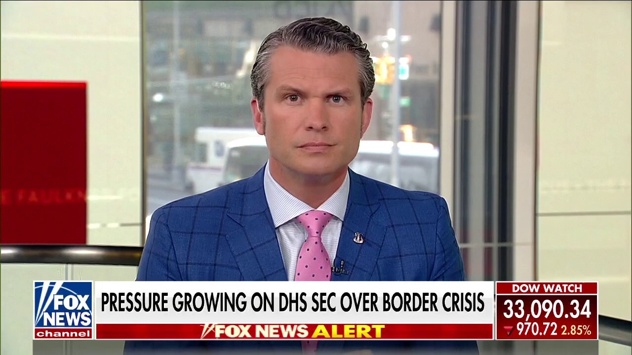 Pete Hegseth on 'Faulkner Focus': Biden admin doesn't like reporters showing the border crisis
