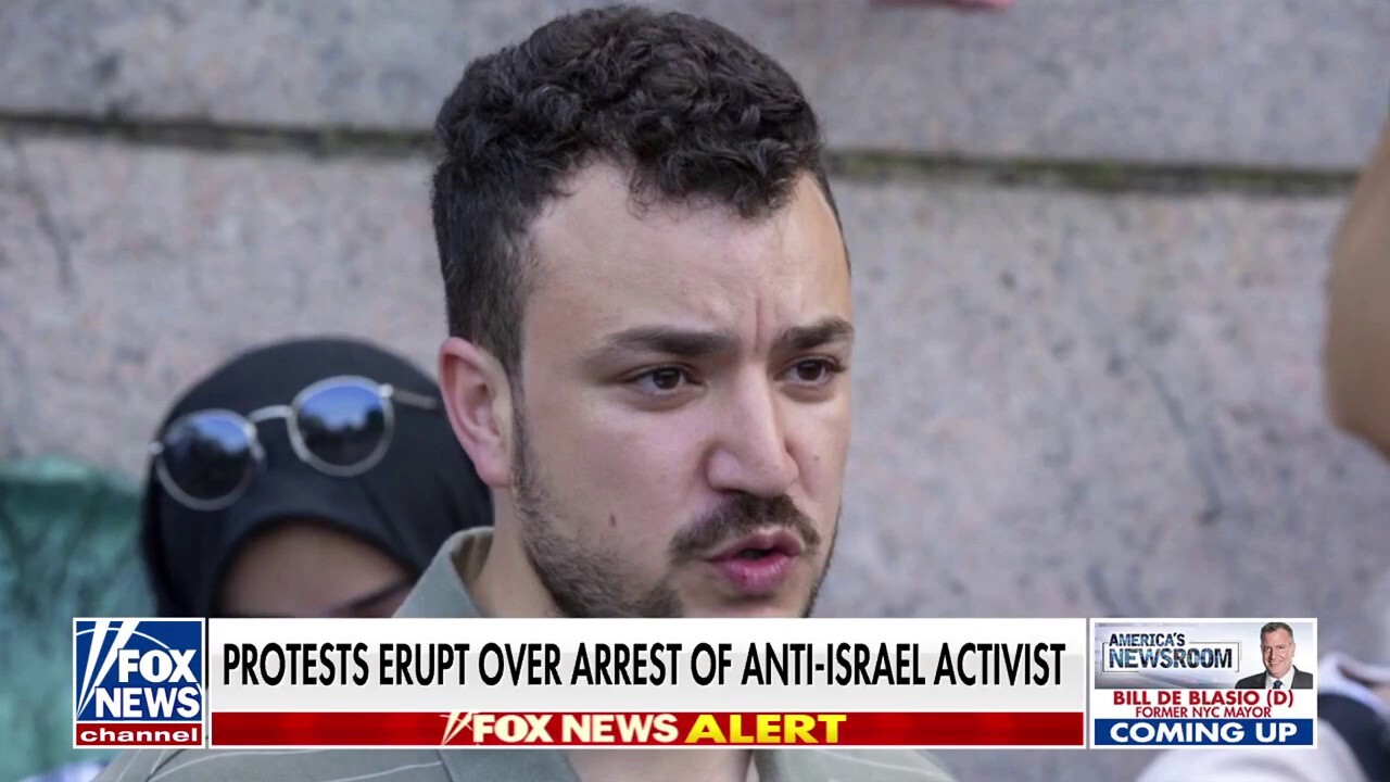 Arrest of Columbia anti-Israel activist sparks protests