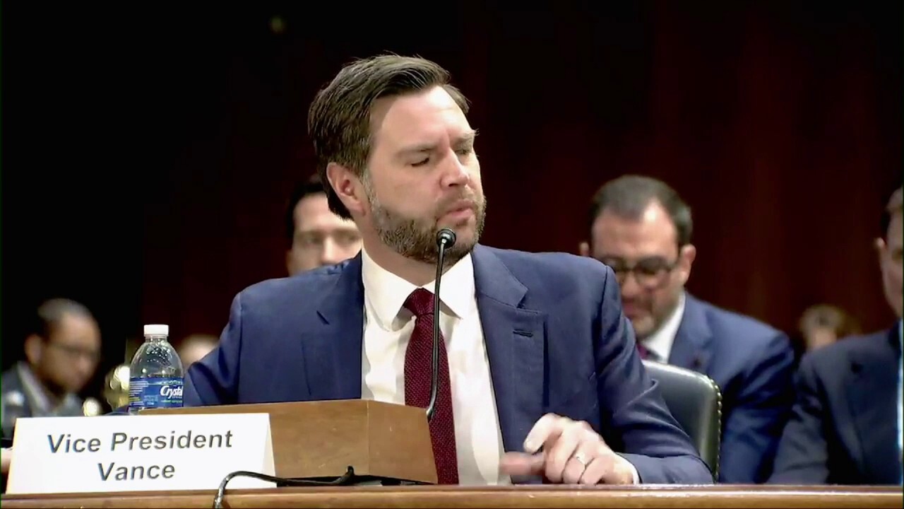 JD Vance offers words of support for Pentagon nominee Elbridge Colby on Capitol Hill