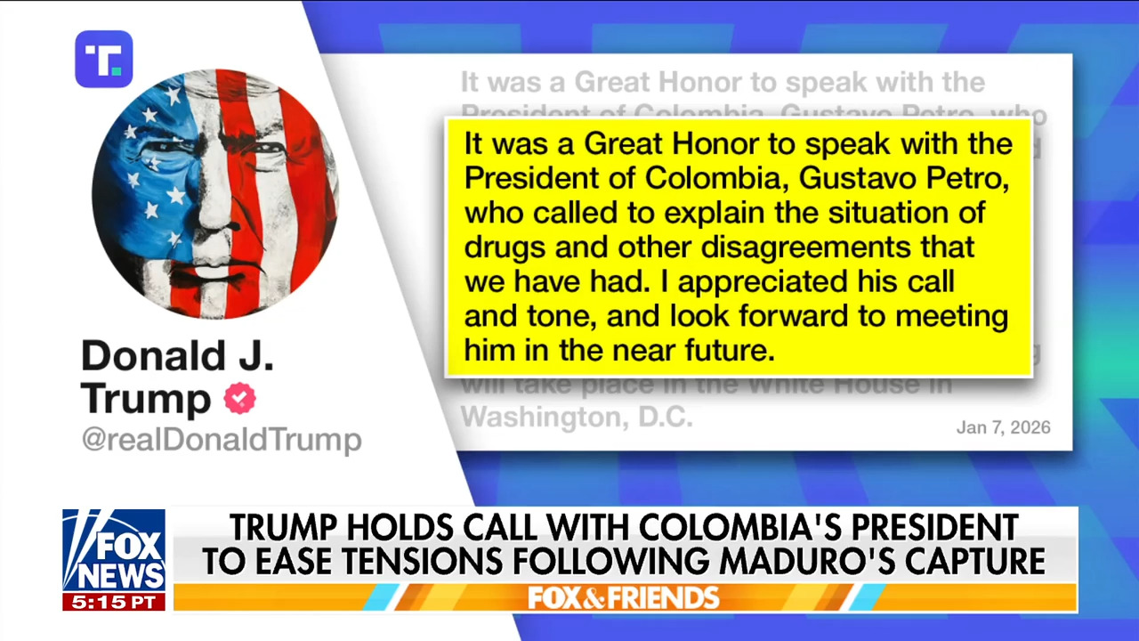 Trump invites Colombian president to the White House as feud thaws