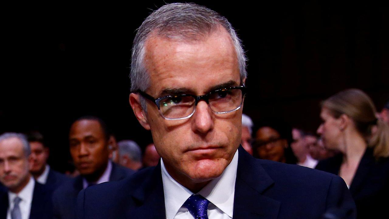 Andrew Mccabe Accused Of Lying To The Justice Department On Air Videos Fox News 