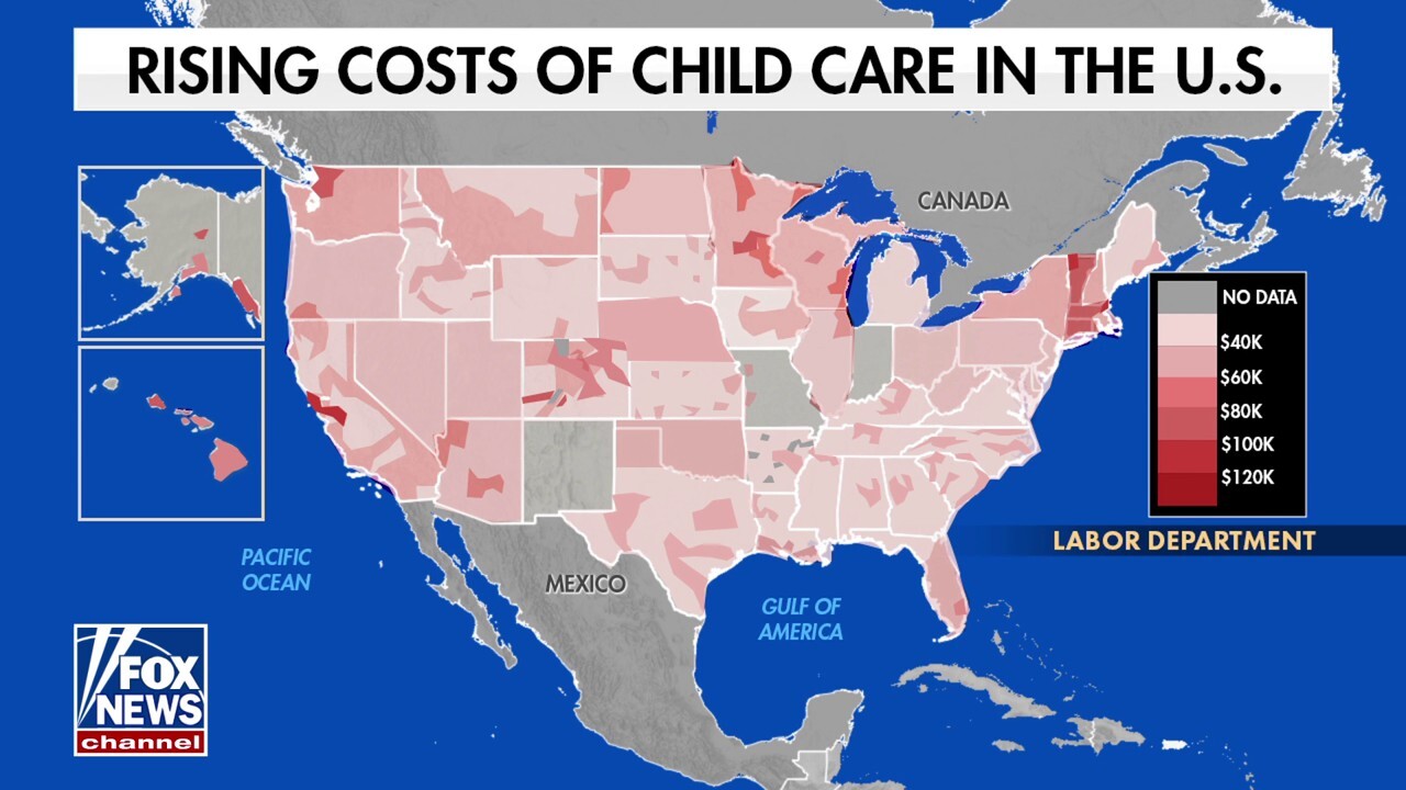Parents sidelined by massive price tag of childcare in the US