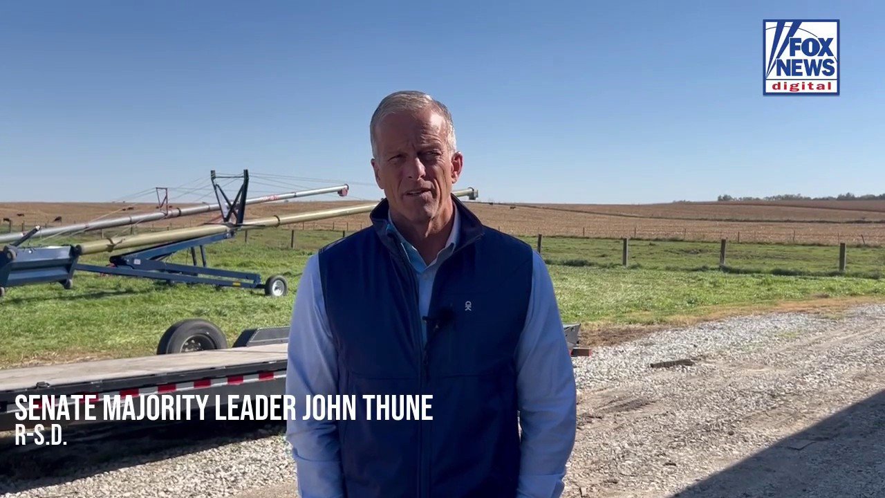 Thune brushes off prospect of Hakeem Jeffries taking power as GOP faces midterm test