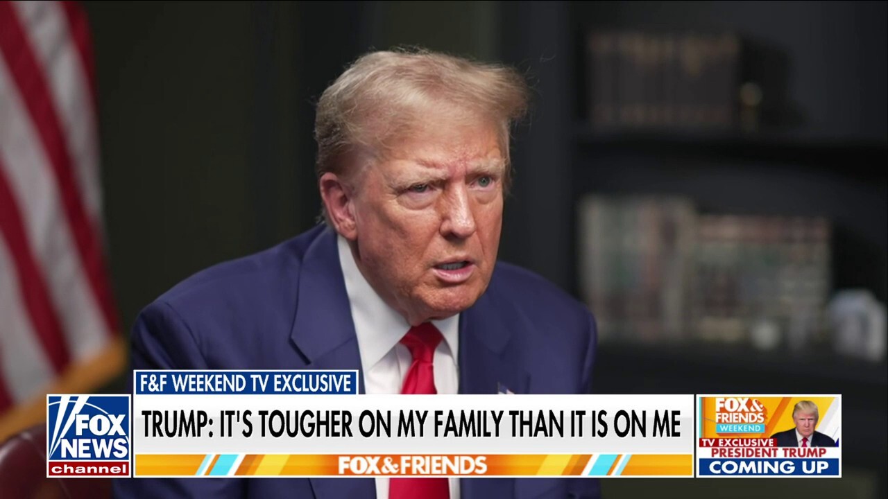 The former president addresses his conviction in New York on 'Fox & Friends Weekend.'