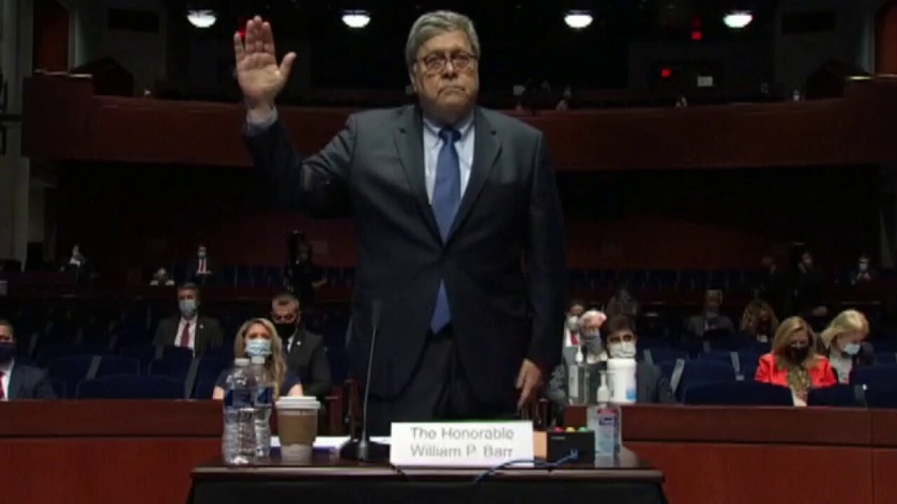 Attorney General William Barr defends use of federal forces in Portland