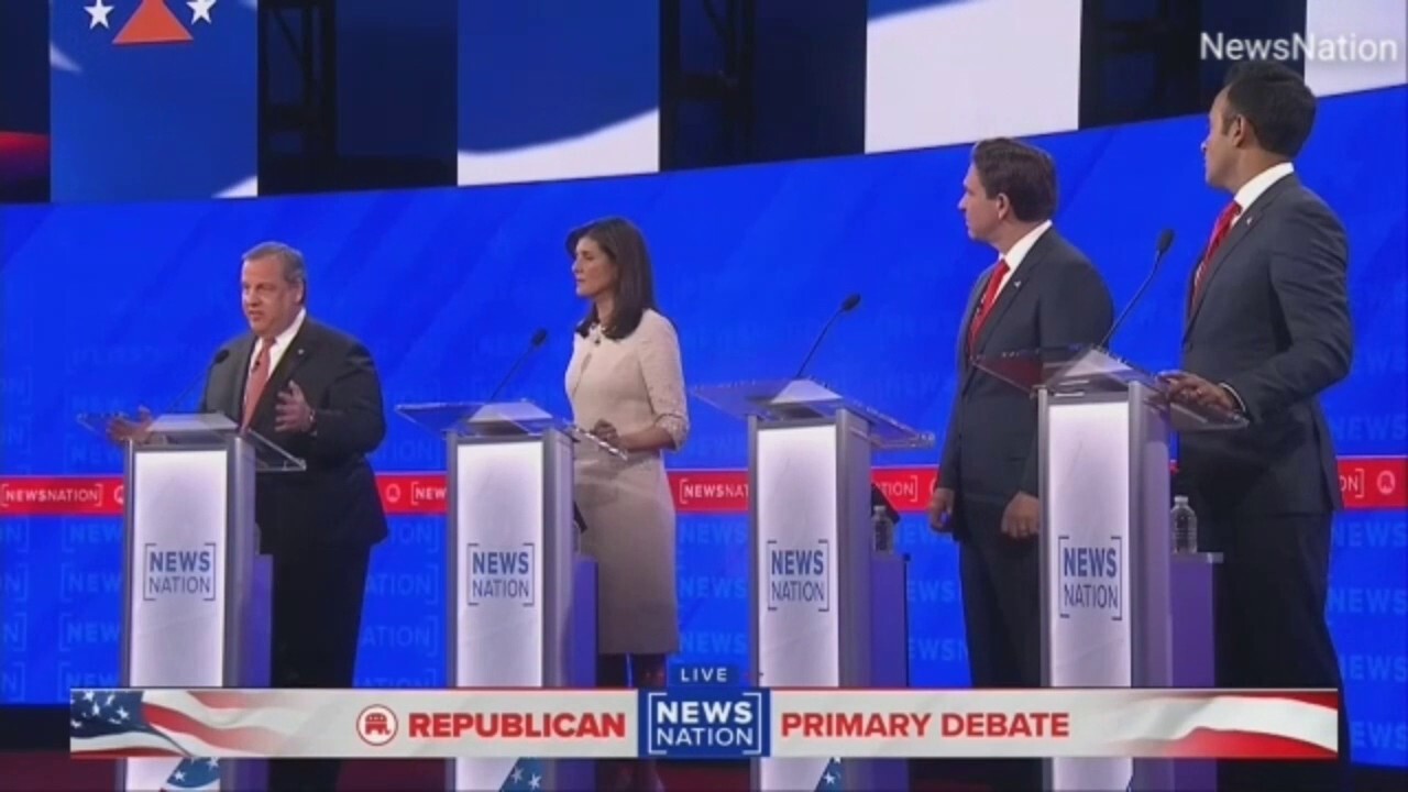 Top moments Republican candidates clash at fiery fourth 2024 presidential debate