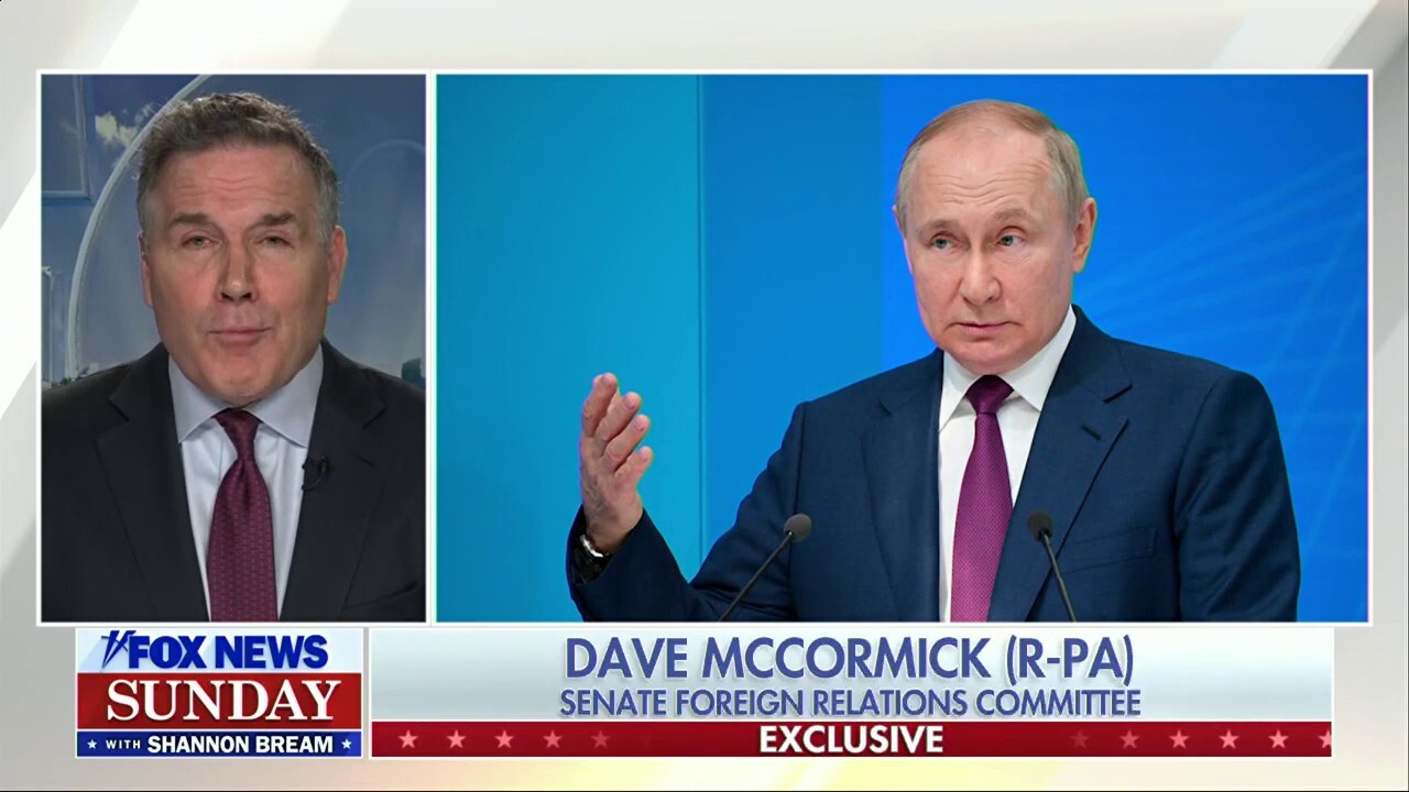 Sen. David McCormick, R-Pa., discusses the Russia-Ukraine war, President Donald Trump’s tariff policies and the Gaza humanitarian crisis on ‘Fox News Sunday.’