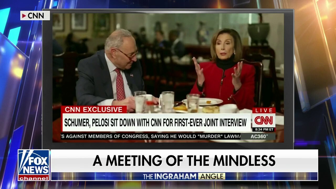 CNN grabs lunch with Chuck Schumer and Nancy Pelosi