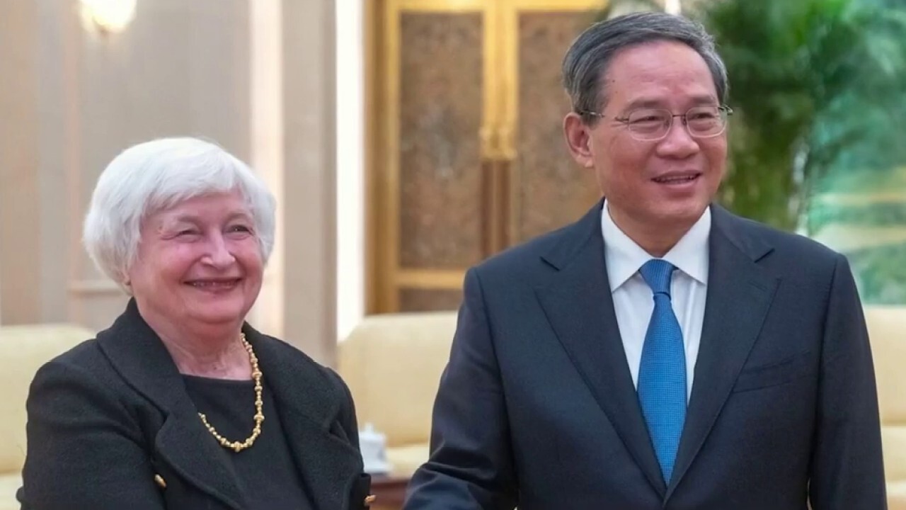 Janet Yellen meets Chinese Premier Li Qiang in hopes of repairing economic ties