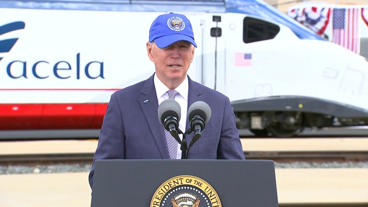 Biden marks 50th anniversary of Amtrak with remarks on infrastructure