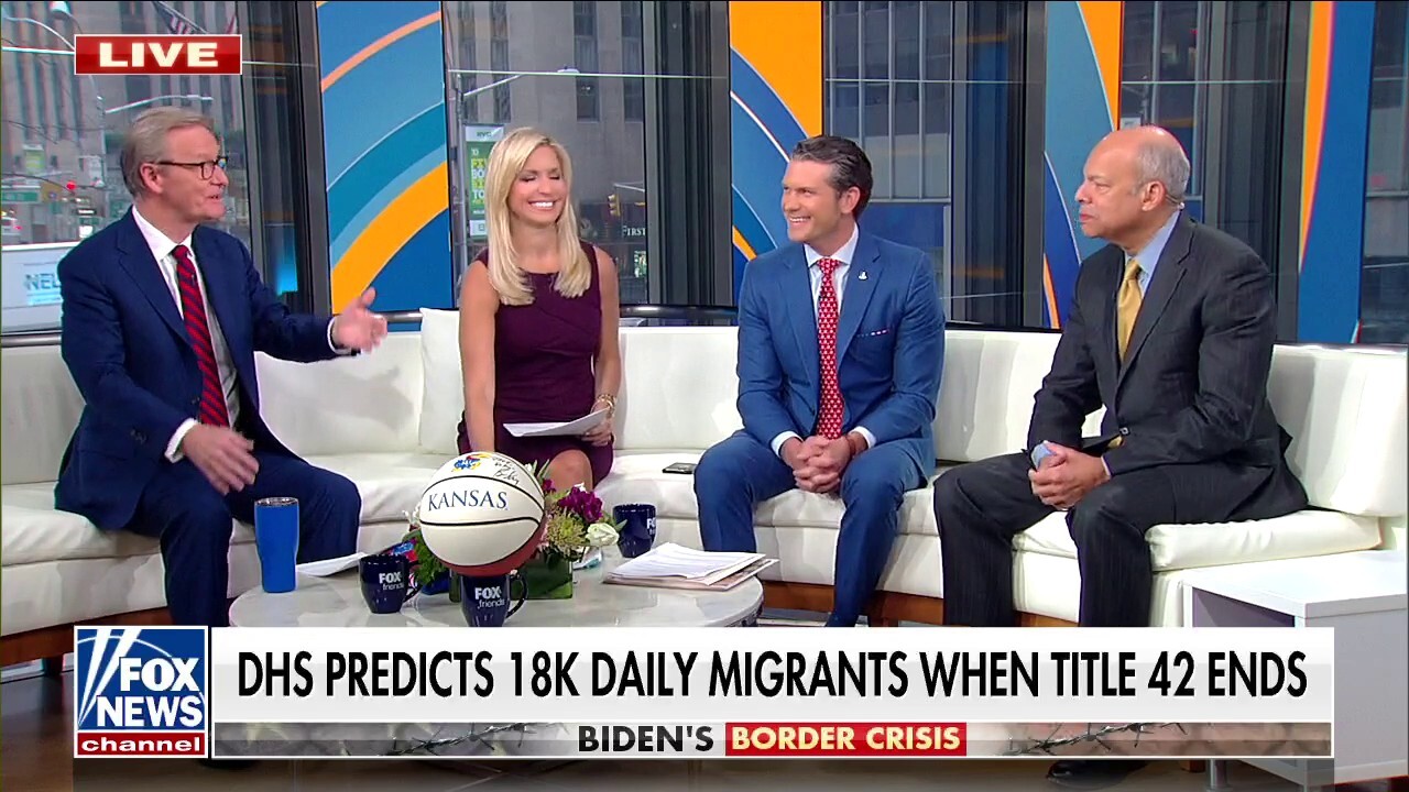Obama's DHS secretary says 'most Americans' want a secure border, warns migrant influx isn't 'sustainable'