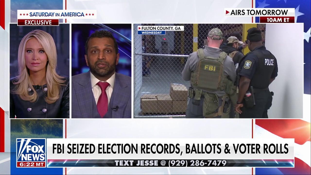 FBI Director Kash Patel speaks out on agents seizing Fulton County election records