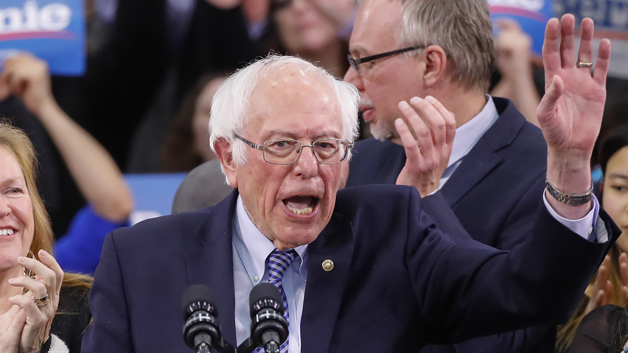 Democrats divided over possible Bernie Sanders nomination	