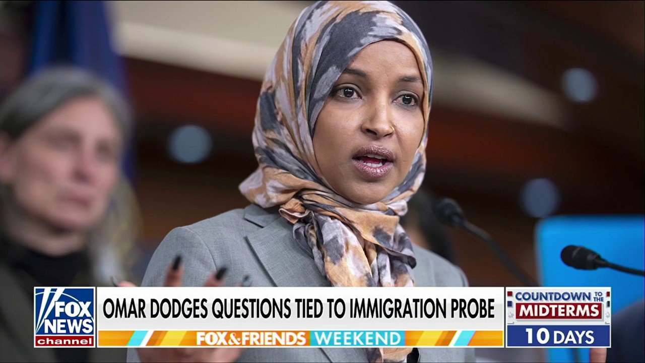 Ilhan Omar dodges questions linked to immigration probe
