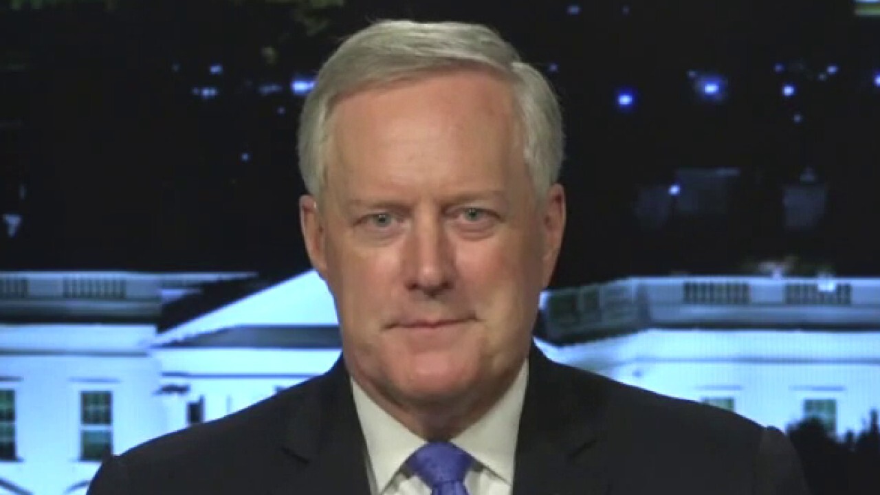 Mark Meadows: Our adversaries can smell the fear on Biden