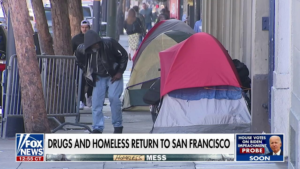 Locals fuming after drugs, homelessness return to San Fran