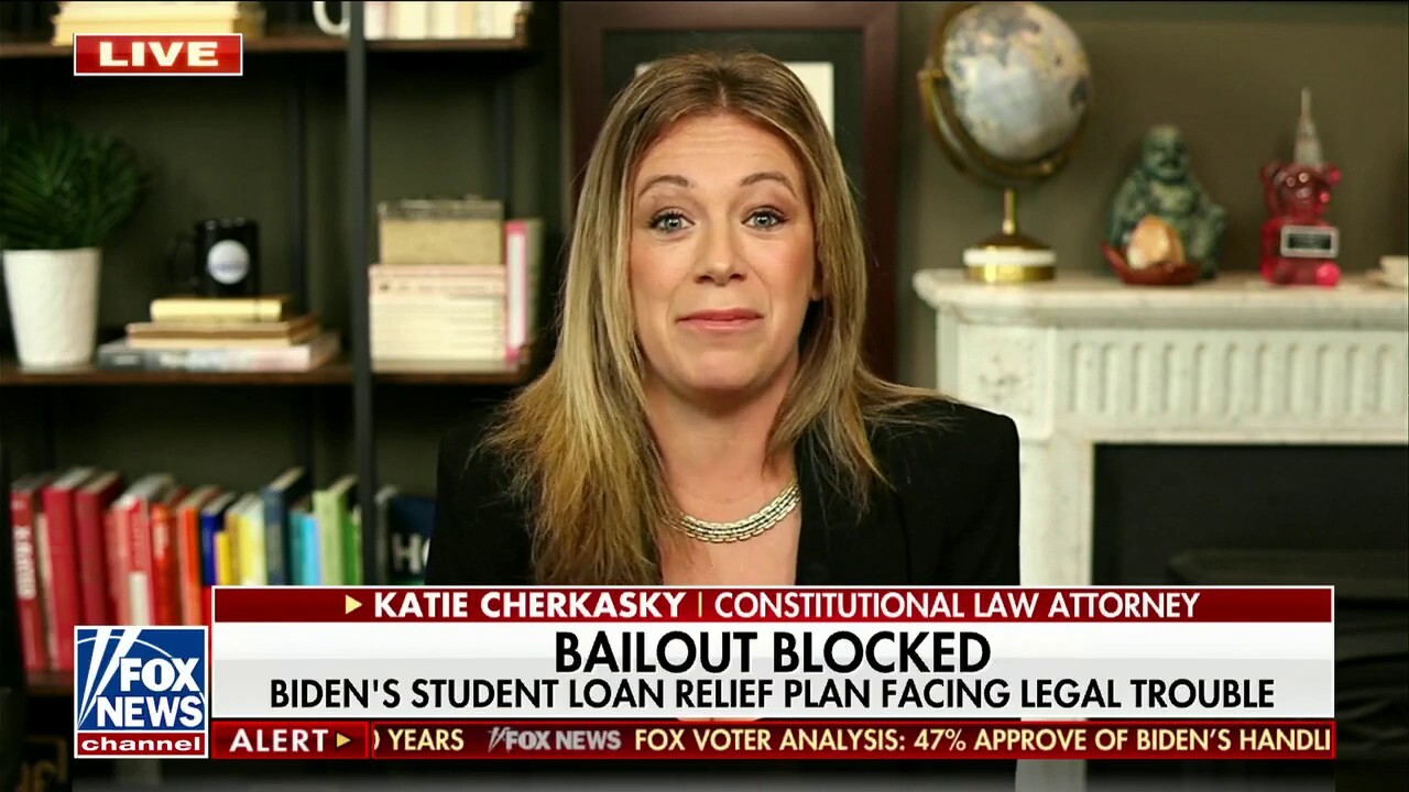 Biden student loan handout troubles due to separation of powers issue: Katie Cherkasky