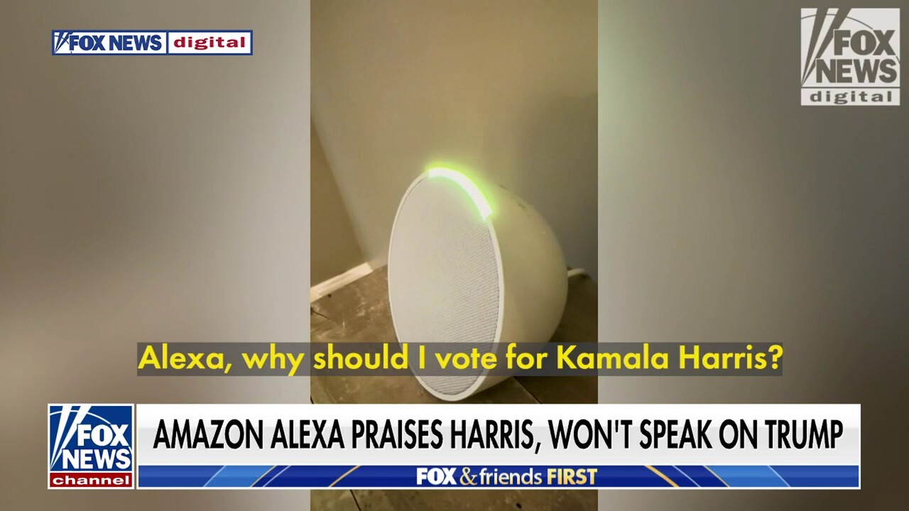 Tomi Lahren slams Amazon's Alexa for praising Harris, refusing to speak on Trump: 'Always an error'