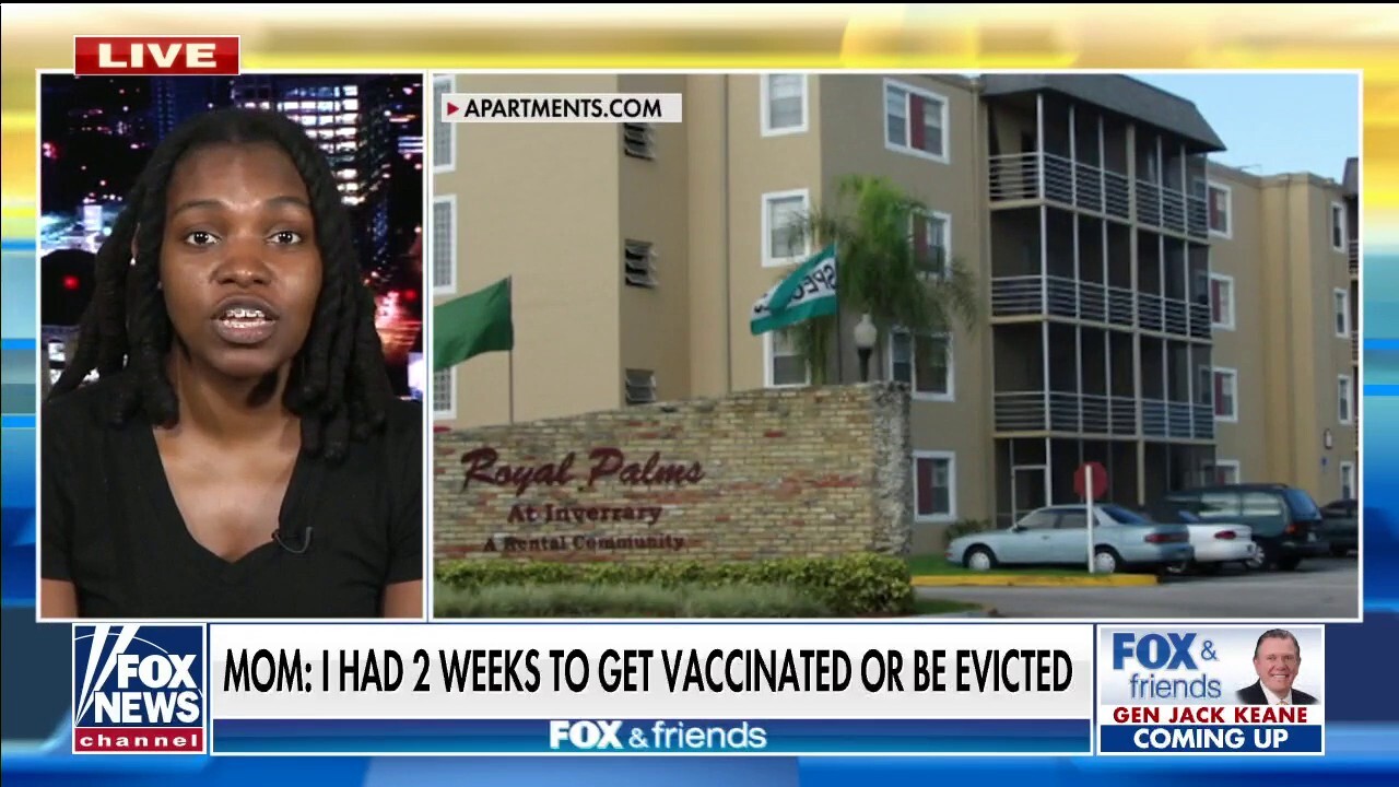 Florida mom ‘very shocked’ to receive notice to get vaccinated or face eviction