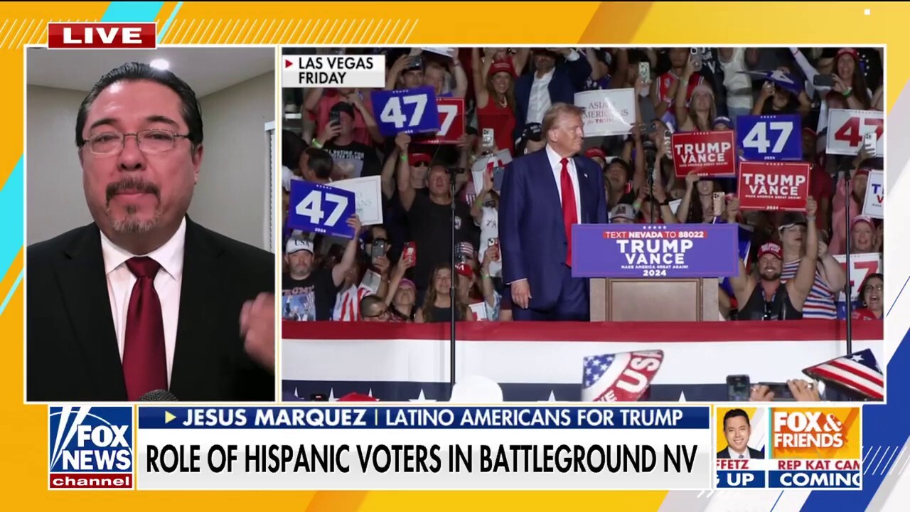 Jesus Marquez on Trump's chances in battleground state: 'Absolutely we can take Nevada'