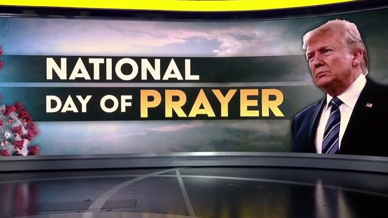 Trump declares National Day of Prayer amid coronavirus pandemic