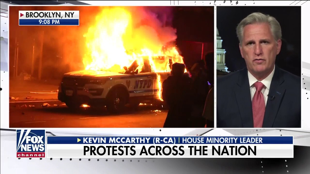 Rep. Kevin McCarthy says only peaceful protests honor George Floyd's memory