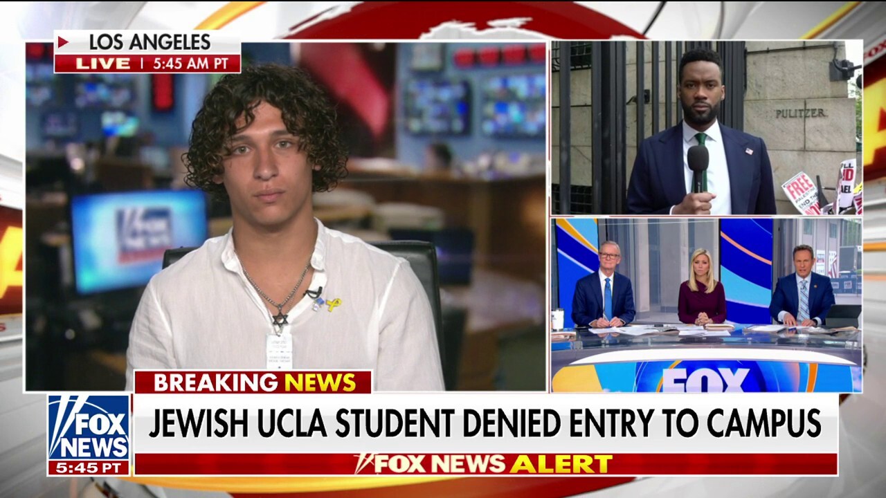 UCLA student Eli Tsives joined 'Fox & Friends' to discuss the incident and his concern about escalation as anti-Israel sentiment continues to gain steam at various college campuses. 