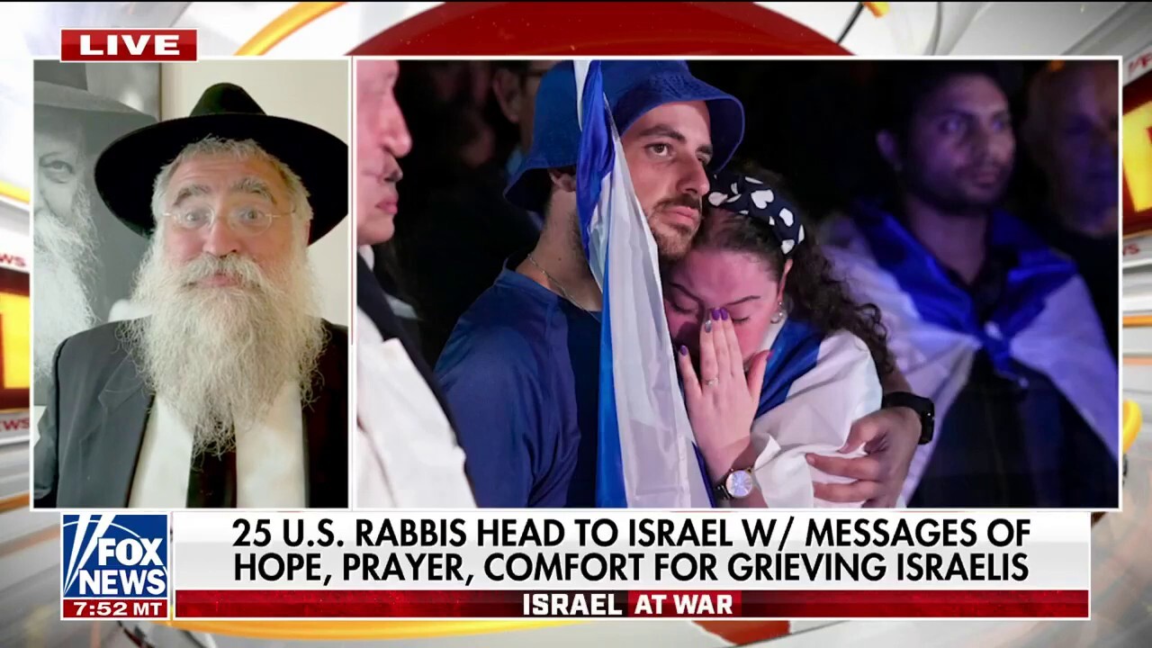 US rabbis going to Israel to spread hope, prayer