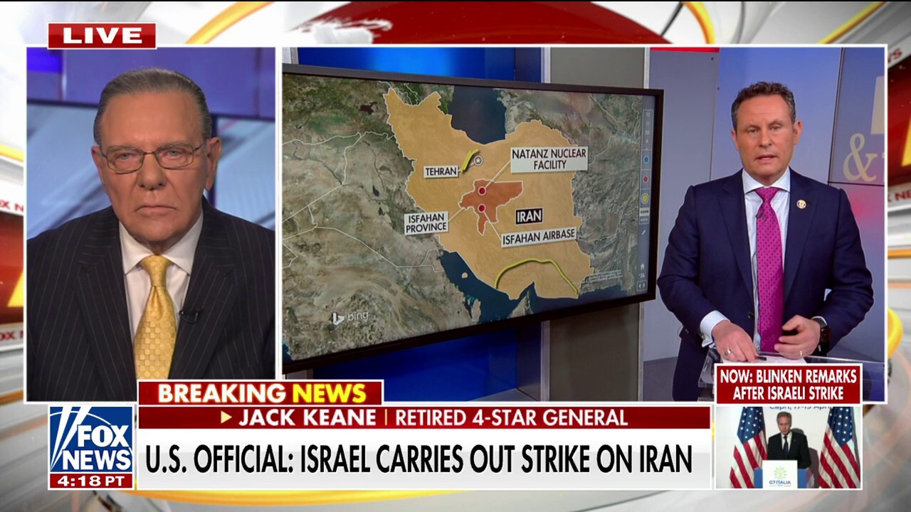 Biden 'doesn't have the stomach' to go after Iran's oil, says Gen. Keane: 'It's all about China'