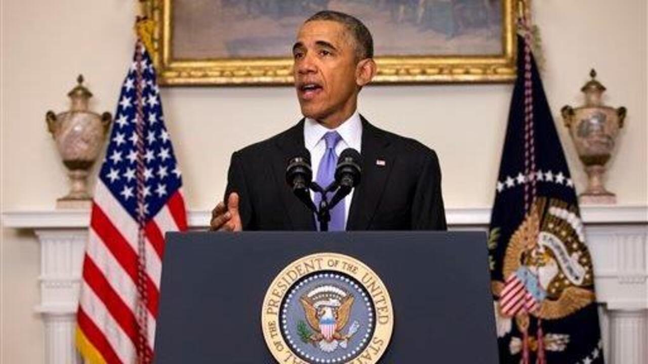 Obama: We're seeing results of strong diplomacy with Iran