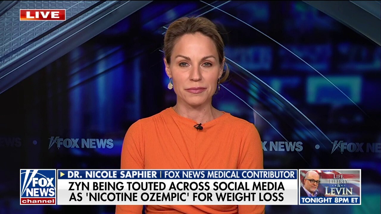 Fox News medical contributor Dr. Nicole Saphier reacts to a new report that Zyn, a popular nicotine pouch company, is causing weight loss.